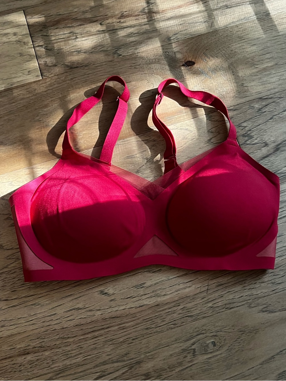Honeylove Crossover Red Wireless Bra